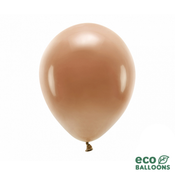 10 ECO-Luftballons - Ø 30cm - Chocolate Brown