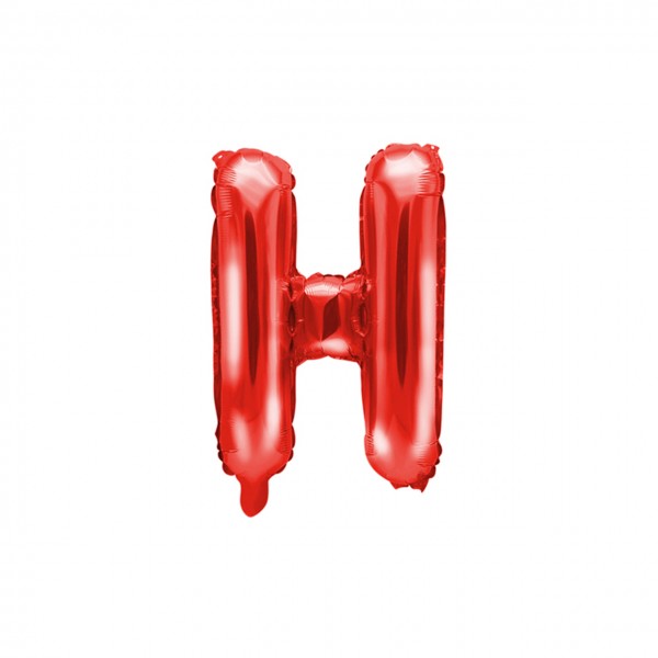 1 Ballon XS - Buchstabe H - Rot