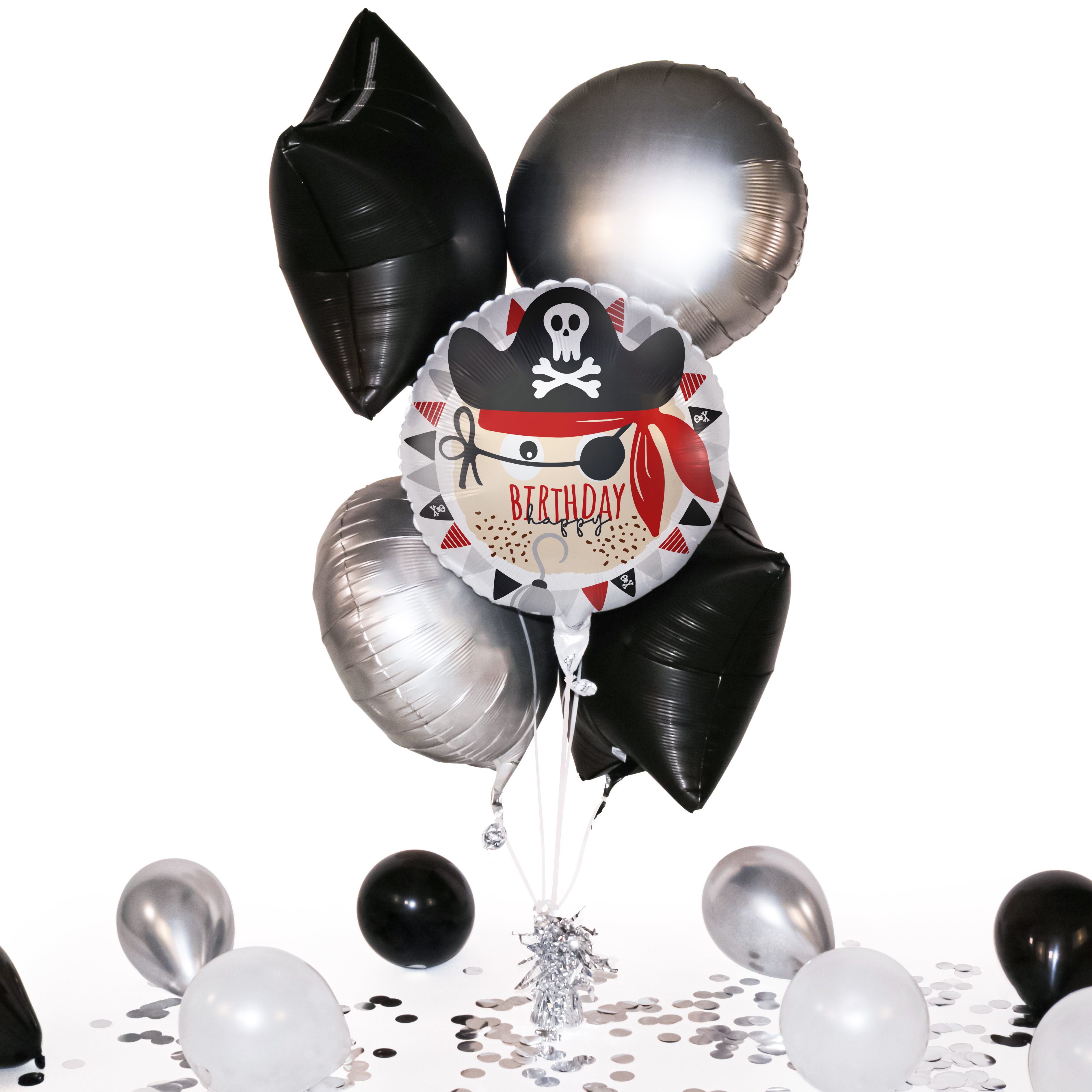 Heliumballon in a Box - Peaky Pirate