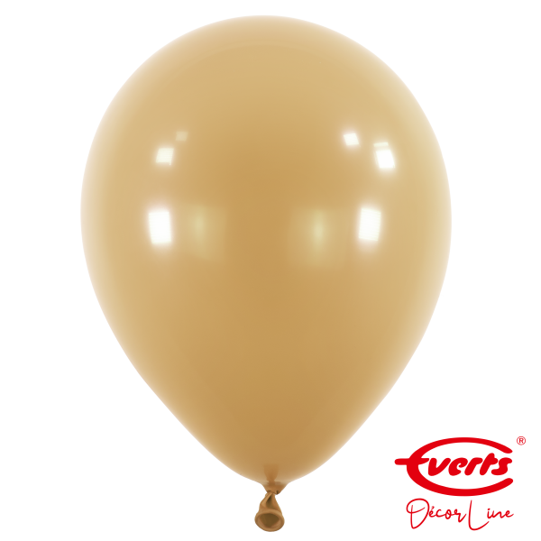 50 Luftballons - DECOR - Ø 35cm - Mocha Brown