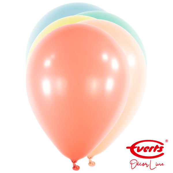 50 Luftballons - DECOR - Ø 28cm - Macaron - Mixed