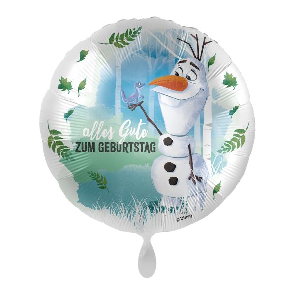 1 Balloon - Disney - Frozen Birthday Olaf &amp; Bruni - GER