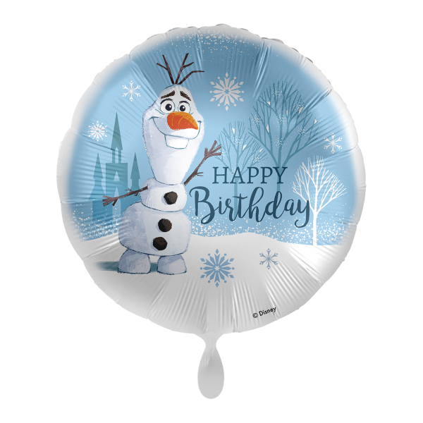 1 Balloon - Disney - Happy Birthday Olaf - ENG
