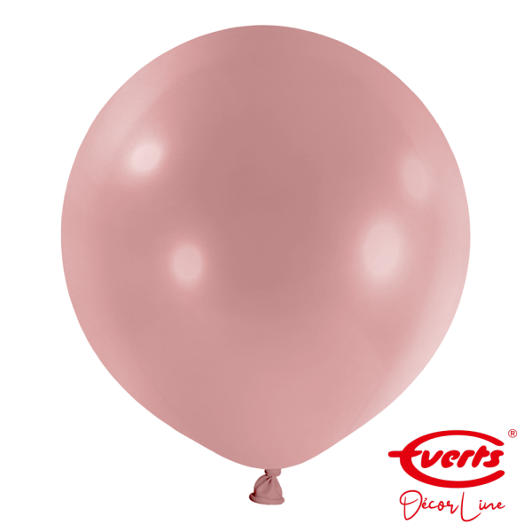4 Riesenballons - DECOR - Ø 60cm - Altrosa