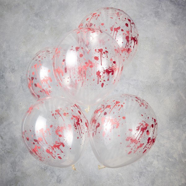 5 Balloons - Blood Print