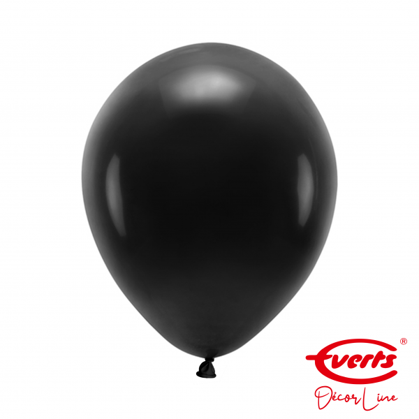 50 Luftballons - DECOR - Ø 28cm - Jet Black