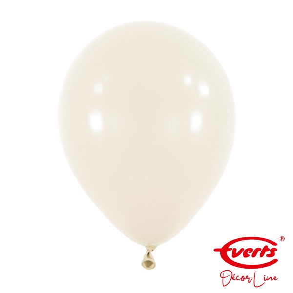 50 Luftballons - DECOR - Ø 27,5cm - Pearl &amp; Metallic - Ivory