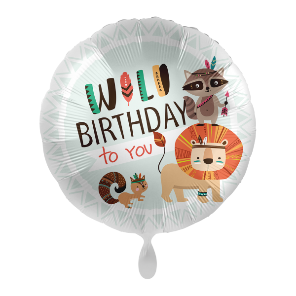 1 Balloon - Wild Birthday - ENG