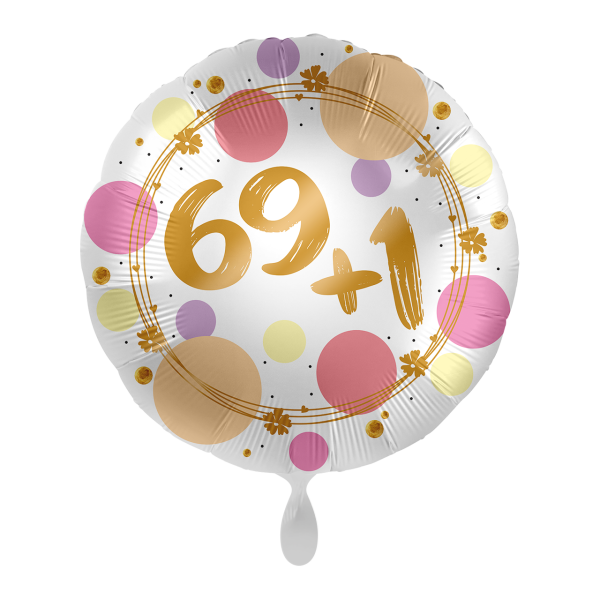 1 Balloon - Shiny Dots 69+1 - UNI