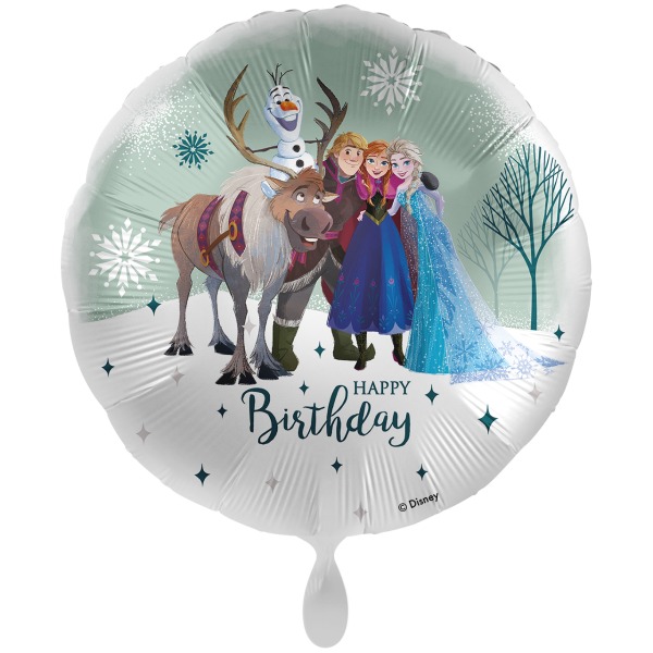 1 Balloon XXL - Disney - Happy Frozen Birthday - ENG