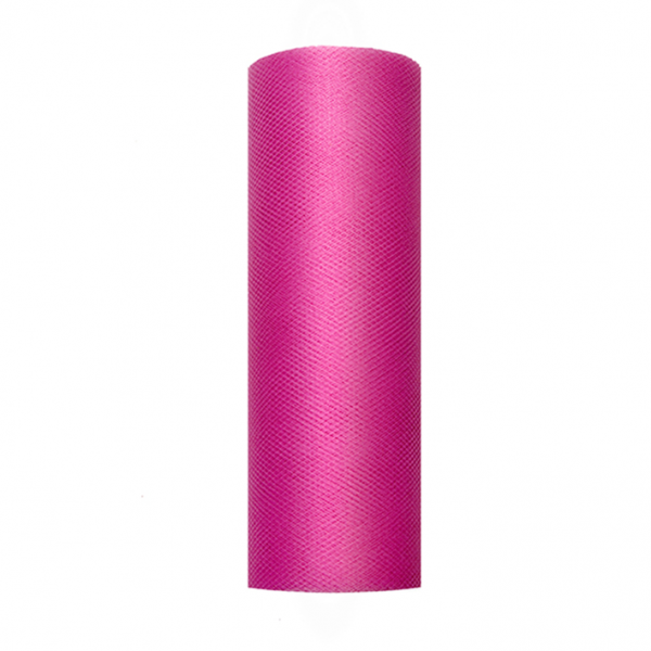 1 Tüllstoff - 15cm - Pink