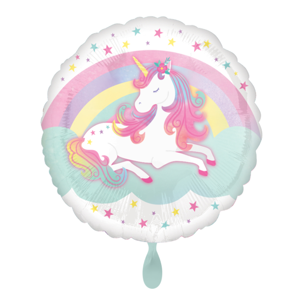 1 Balloon - Enchanted Unicorn