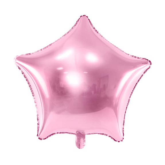 1 Ballon - Stern - Rosa