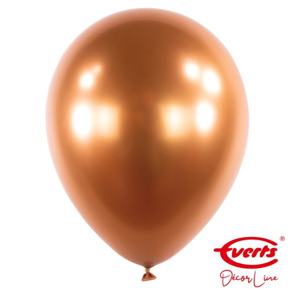 50 Luftballons - DECOR - Ø 35cm - Satin Luxe - Amber