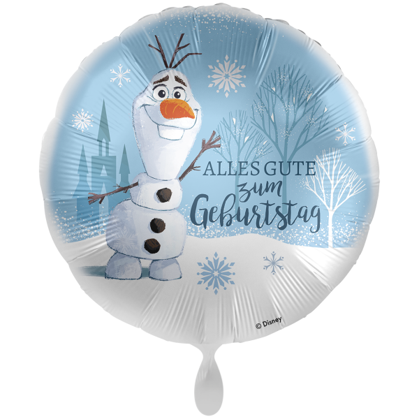 1 Balloon XXL - Disney - Happy Birthday Olaf - GER