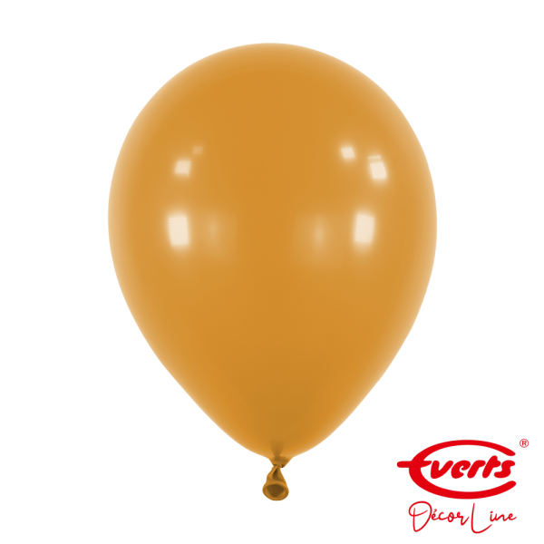 50 Luftballons - DECOR - Ø 28cm - Mustard