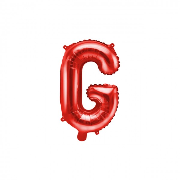 1 Ballon XS - Buchstabe G - Rot