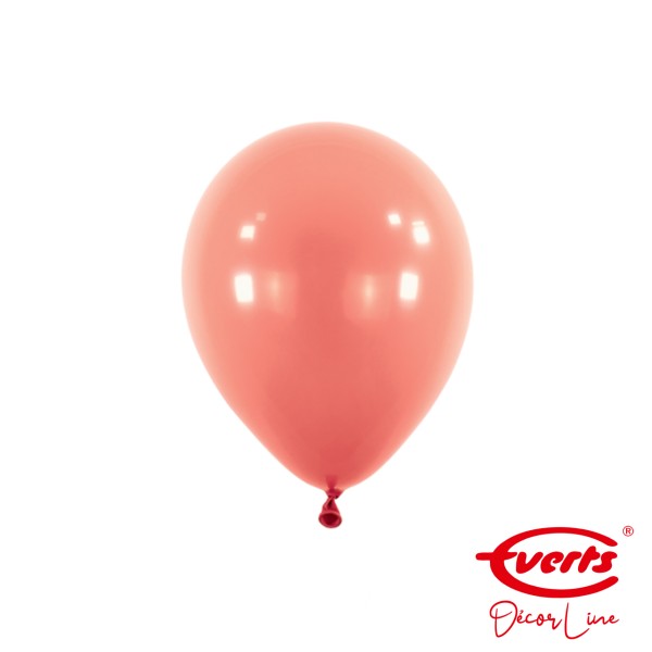 100 Luftballons - DECOR - Ø 12cm - Fashion Coral