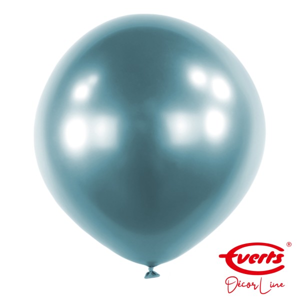 4 Riesenballons - DECOR - Ø 61cm - Satin Luxe - Pastel Blue