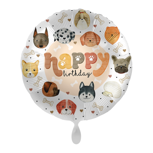 1 Balloon - Dogs Party - ENG