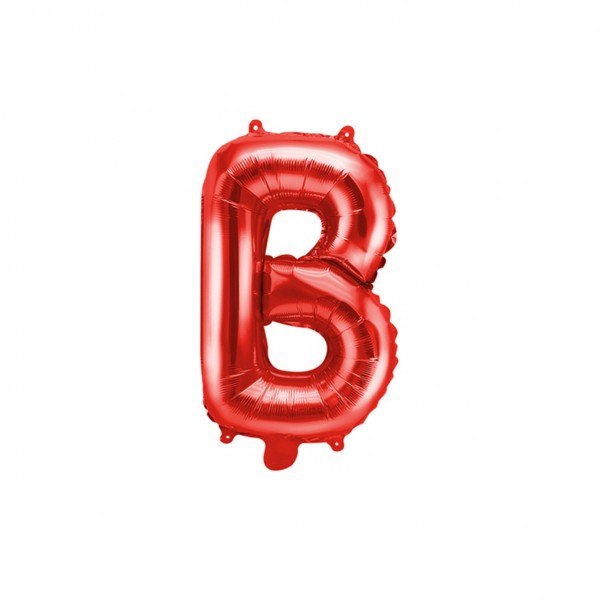 1 Ballon XS - Buchstabe B - Rot