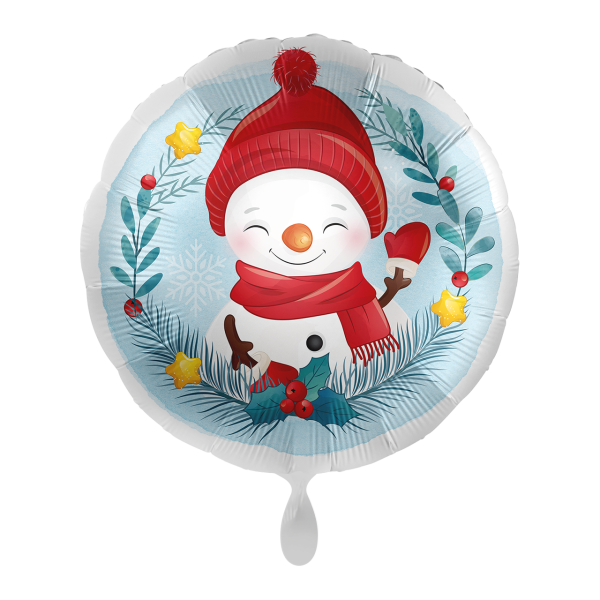 1 Balloon - Waving Snowman - UNI