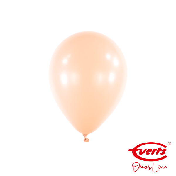 100 Miniballons - DECOR - Ø 13cm - Macaron - Peach