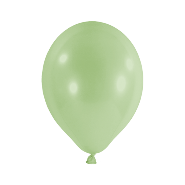 100 Luftballons - Ø 30cm - Pastell - Pistazie