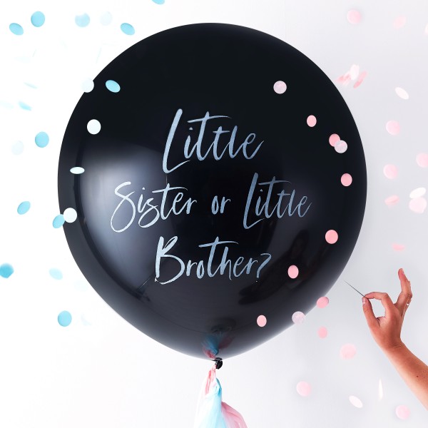 1 Balloon - 36&quot; Little Sister or Little Brother