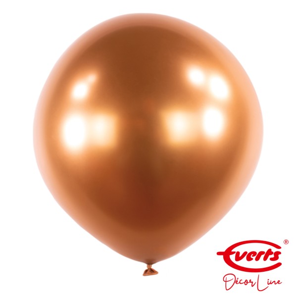 4 Riesenballons - DECOR - Ø 61cm - Satin Luxe - Amber