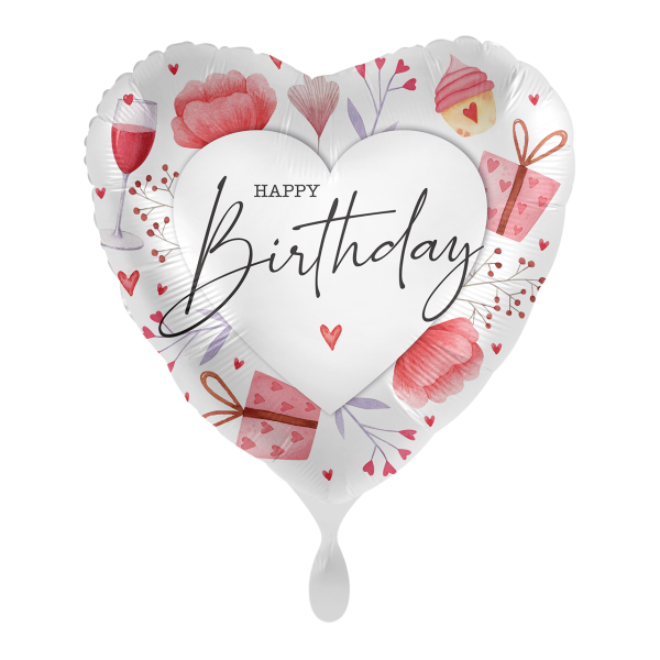 1 Balloon - Lovely Birthday Wishes - ENG