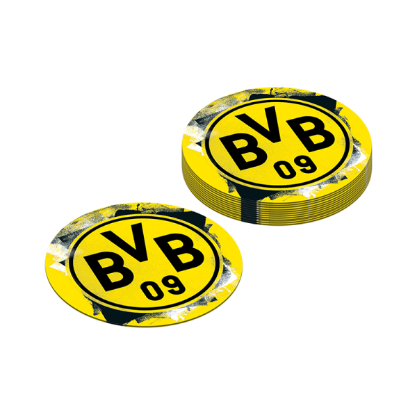 12 Bierdeckel - BVB Dortmund