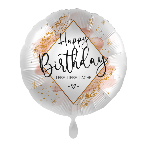 1 Balloon - Birthday Smooth Watercolor - GER