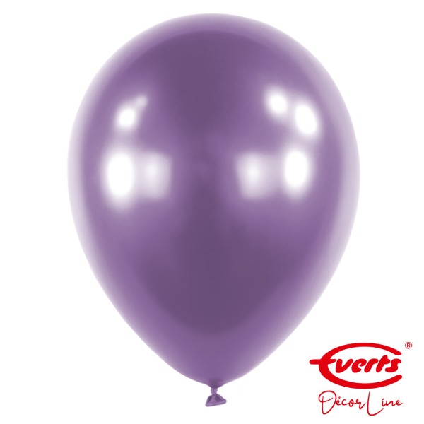 50 Luftballons - DECOR - Ø 35cm - Satin Luxe - Purple Royal