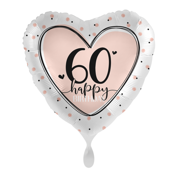 1 Balloon - Lovely Birthday 60 - ENG