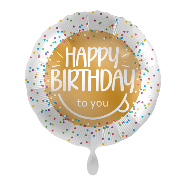 1 Balloon - Anniversary Birthday - ENG