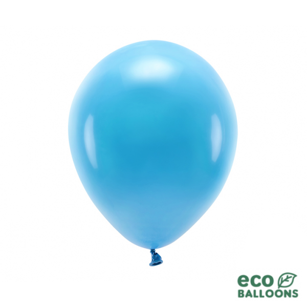 10 ECO-Luftballons - Ø 30cm - Turquoise