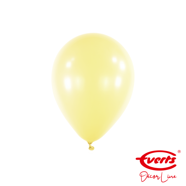 100 Miniballons - DECOR - Ø 13cm - Macaron - Lemon