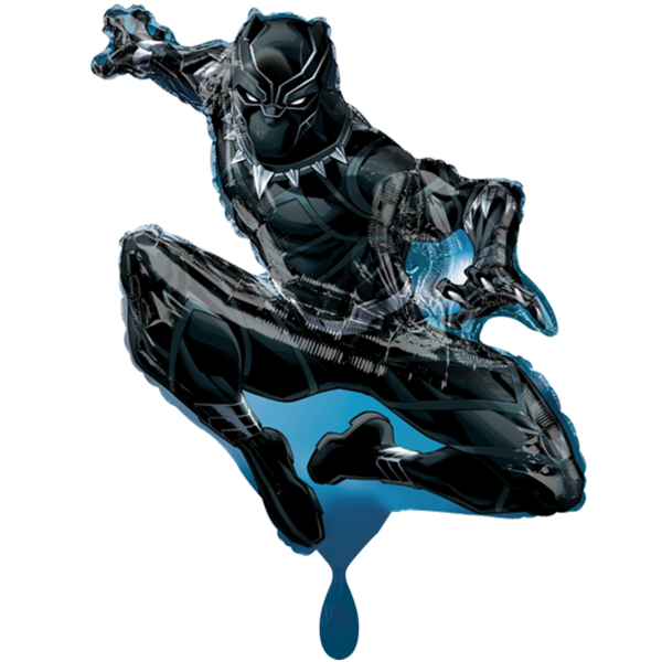 1 Ballon XXL - Black Panther
