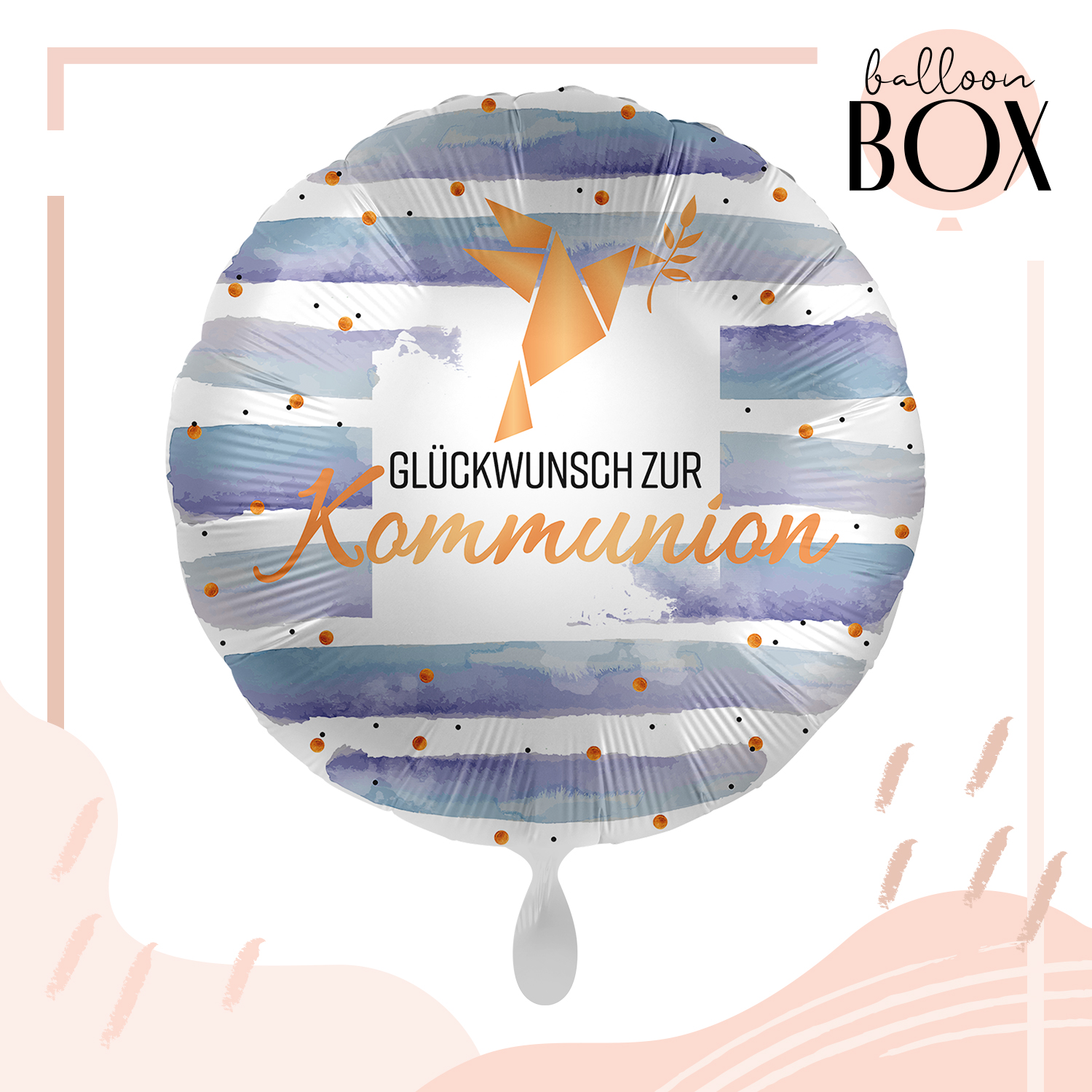 Heliumballon in a Box - Holy Communion