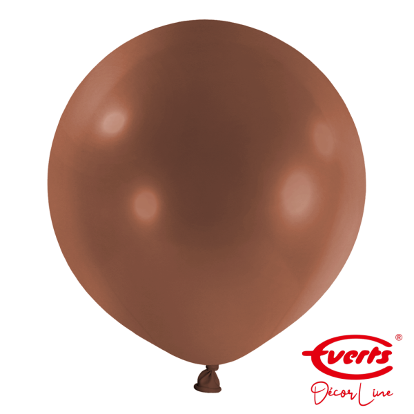 4 Riesenballons - DECOR - Ø 60cm - Chocolate