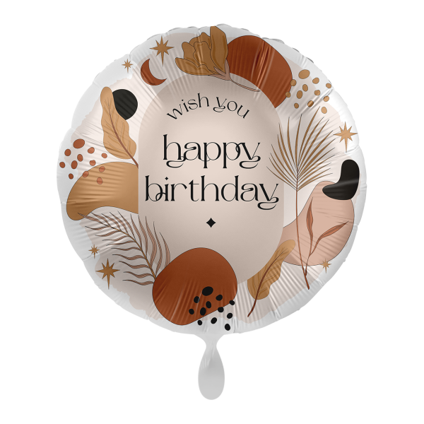 1 Balloon - Blissful Birthday Vibes - ENG