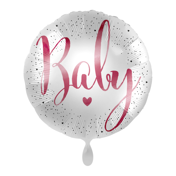 1 Balloon - Cute Baby Girl - ENG