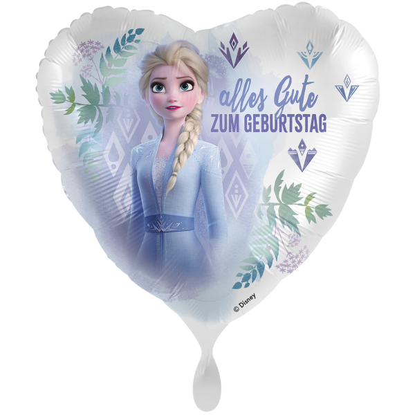 1 Balloon XXL - Disney - Birthday with Elsa - GER