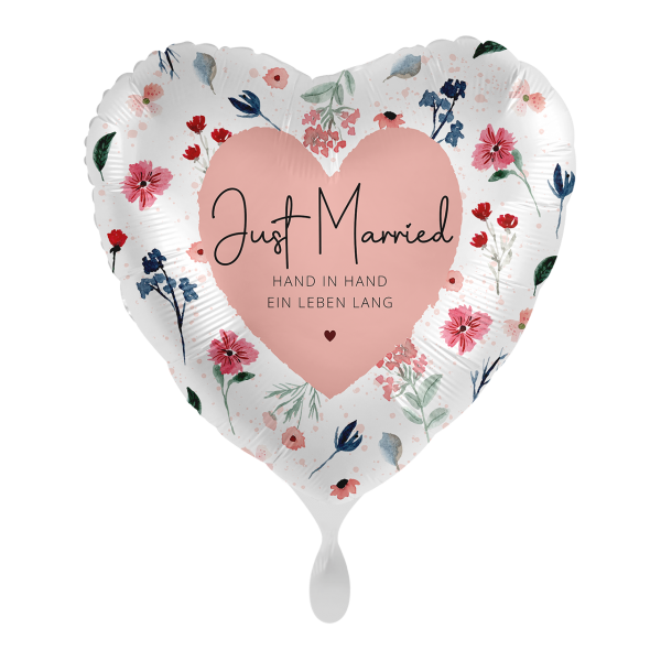 1 Balloon - Just Married Flowers - GER