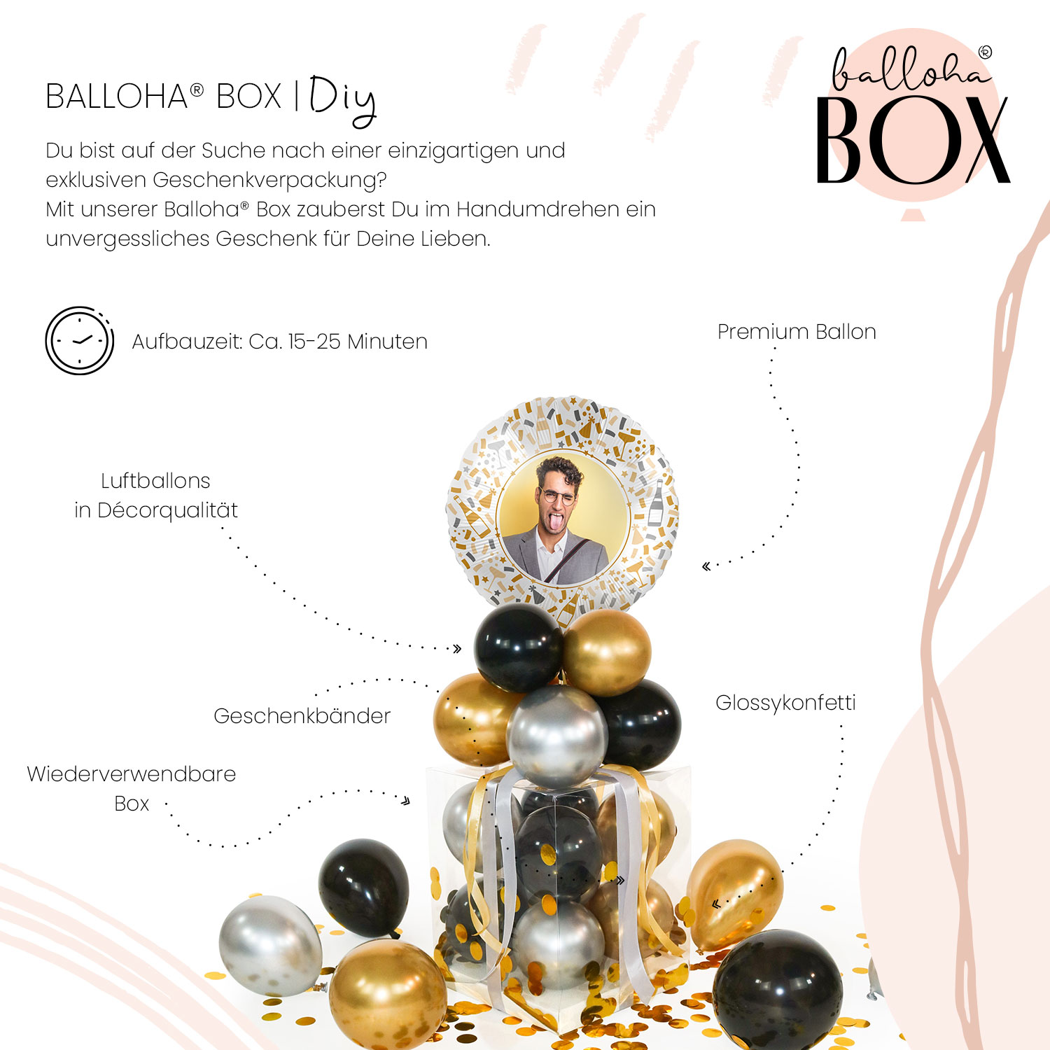 Balloha® Box mit Foto - DIY Hello