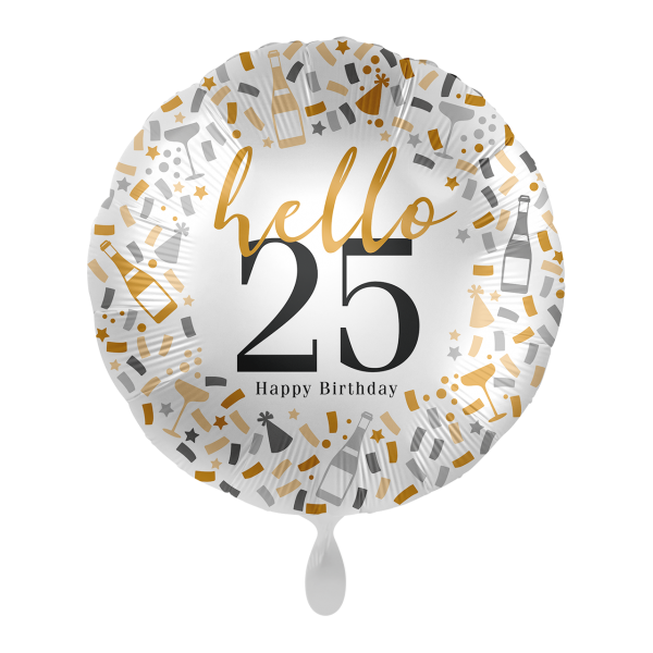 1 Balloon - Hello 25 - ENG