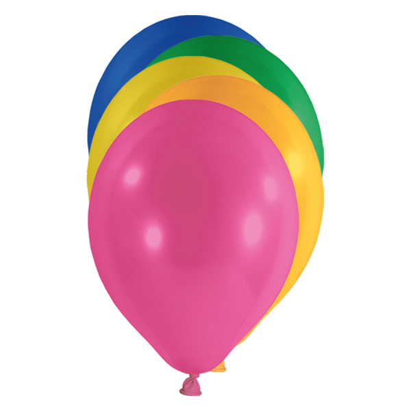 100 Luftballons - Ø 27cm - Bunt