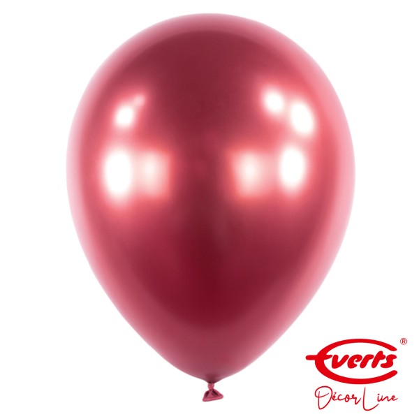 50 Luftballons - DECOR - Ø 35cm - Satin Luxe - Pomegranate