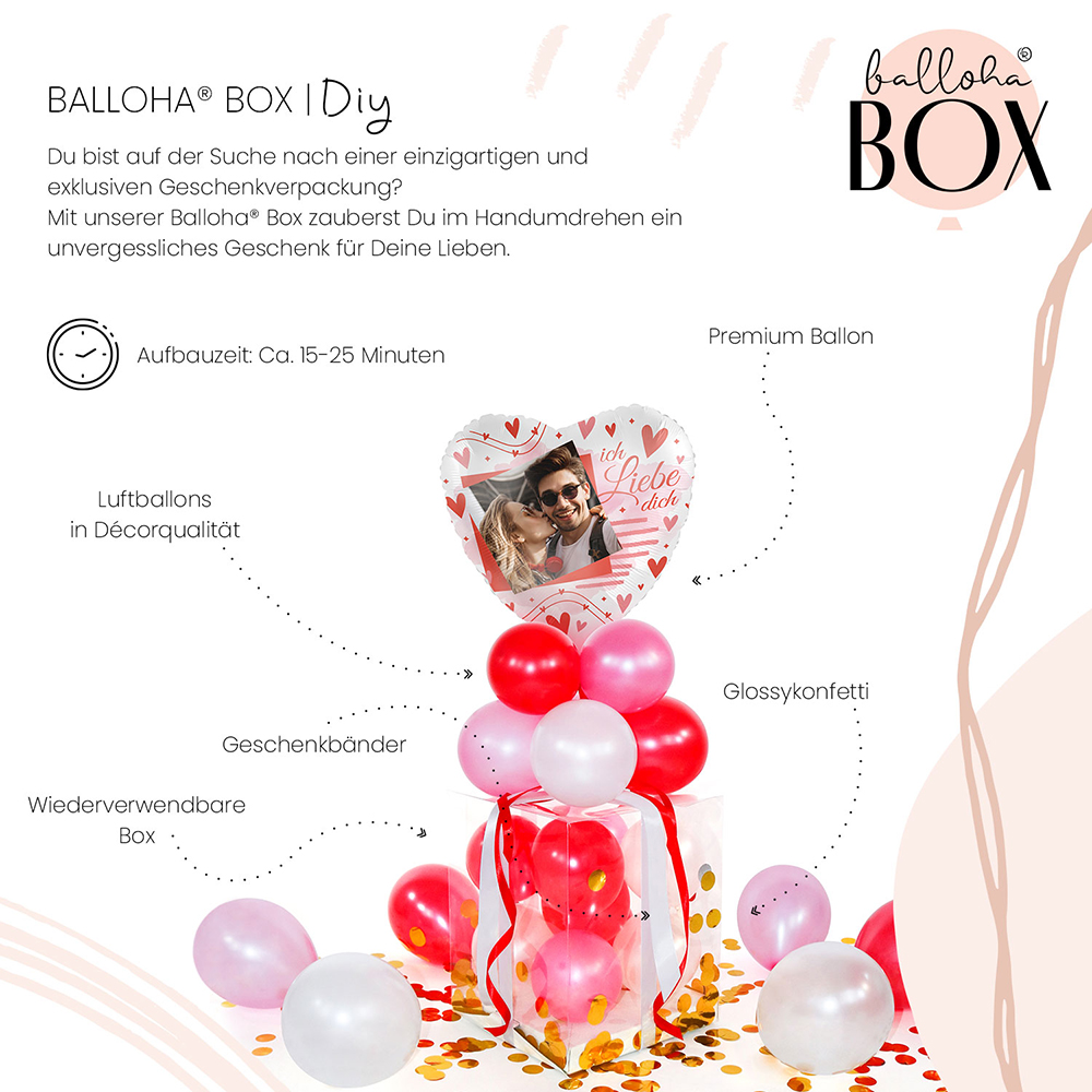 Balloha® Box mit Foto - DIY Love Moments